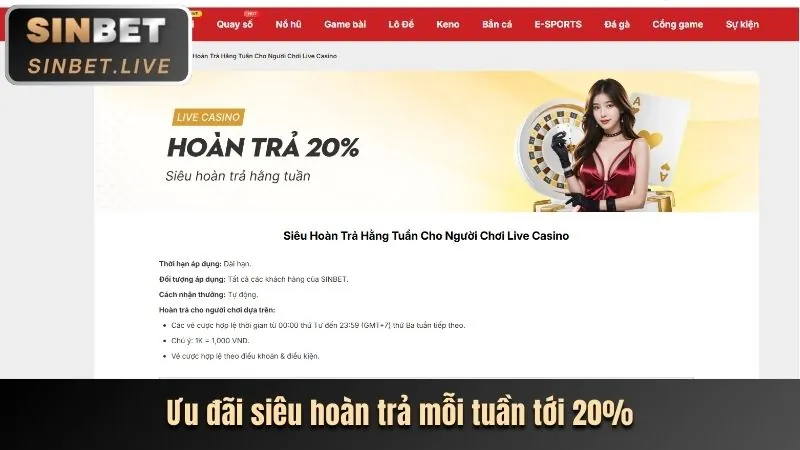 Thông báo khuyến mãi siu88